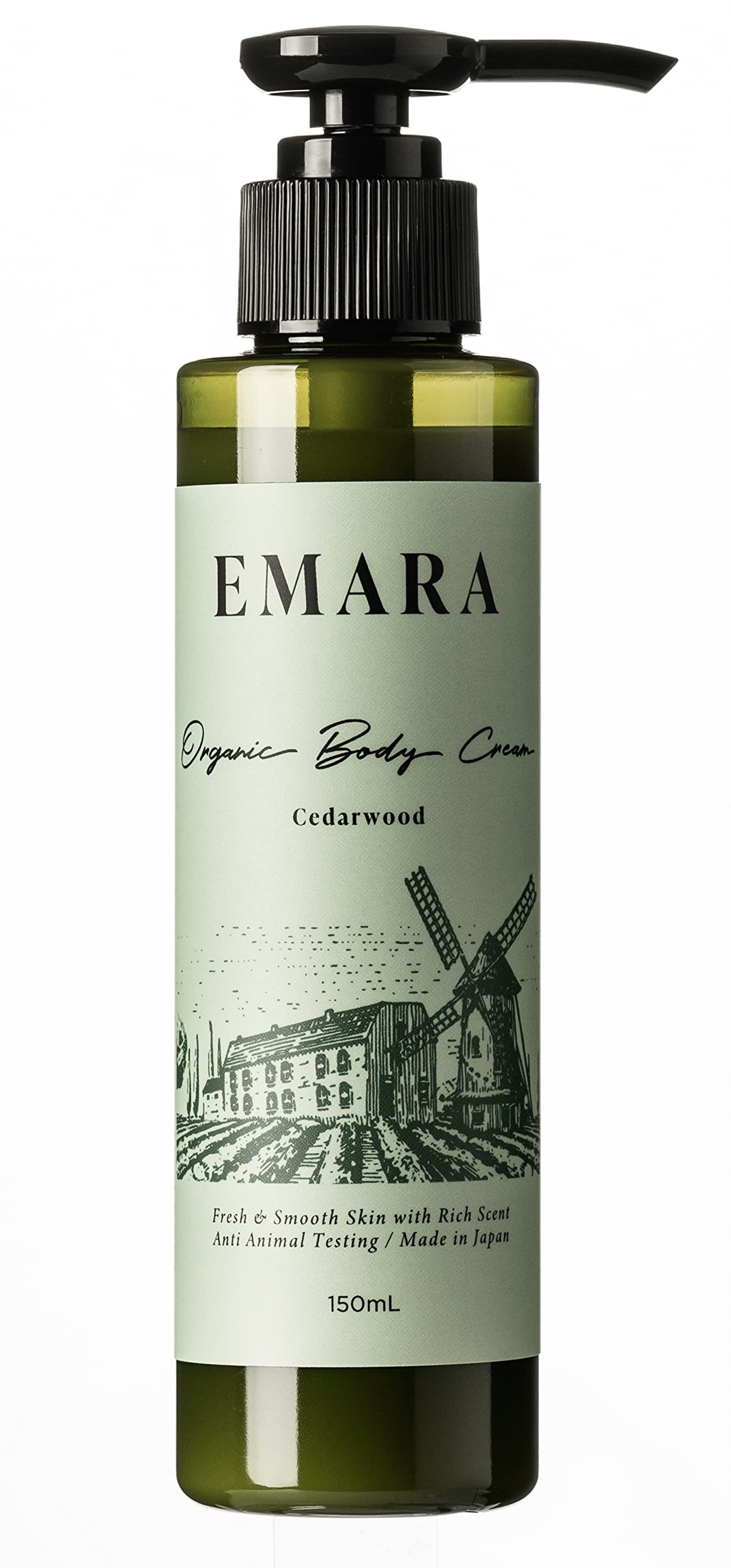 【値下げ】EMARA オーガニックボディクリーム シダーウッド400mL Amazon | EMARAオーガニックボディークリーム《シダーウッド》 (150ml