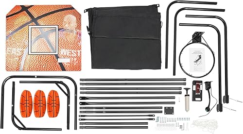 Miniatura 8 de LOYALHEARTDY Juego de arcada de baloncesto para interiores, máquinas de juegos de arcade para el hogar, juego de baloncesto interior con marcador