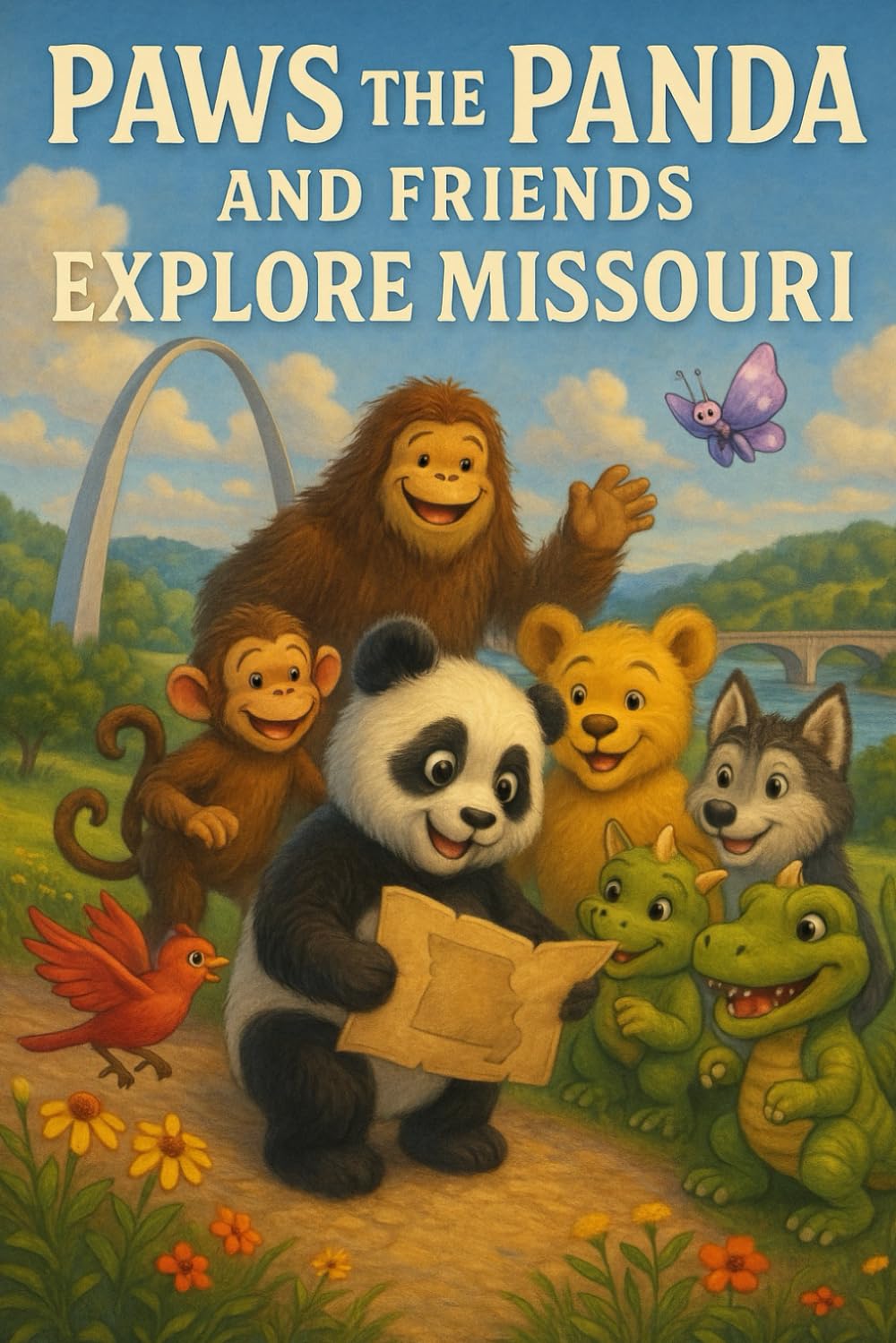 Paws the Panda and Friends: Exploring Missouri: 26