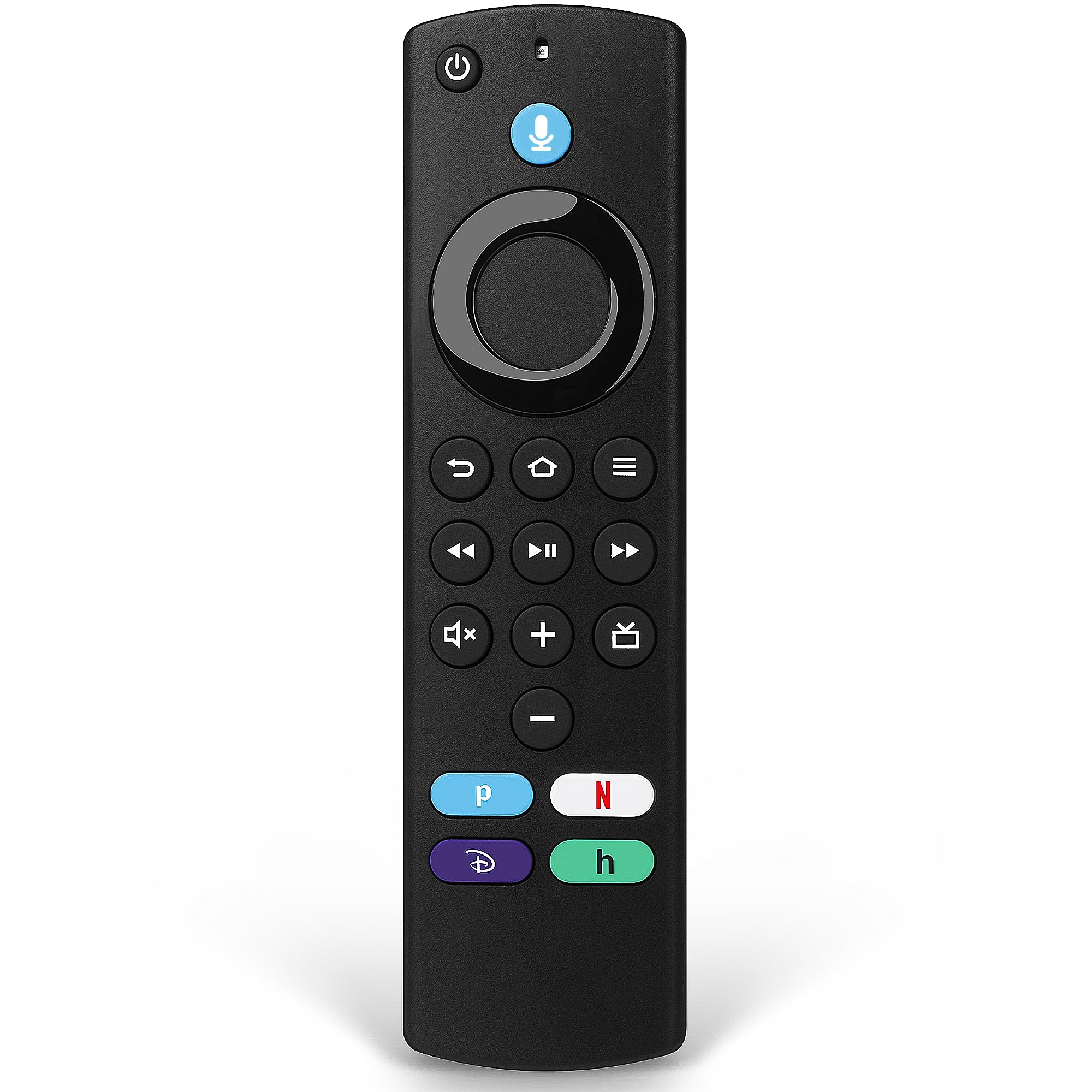 Replacement Voice Remote Fit for AMZ Smart TVs Stick (4K/2nd Gen/Lite/2020 Release/TV Cube), for Insignia-Toshiba-Pioneer-Smart-TVs