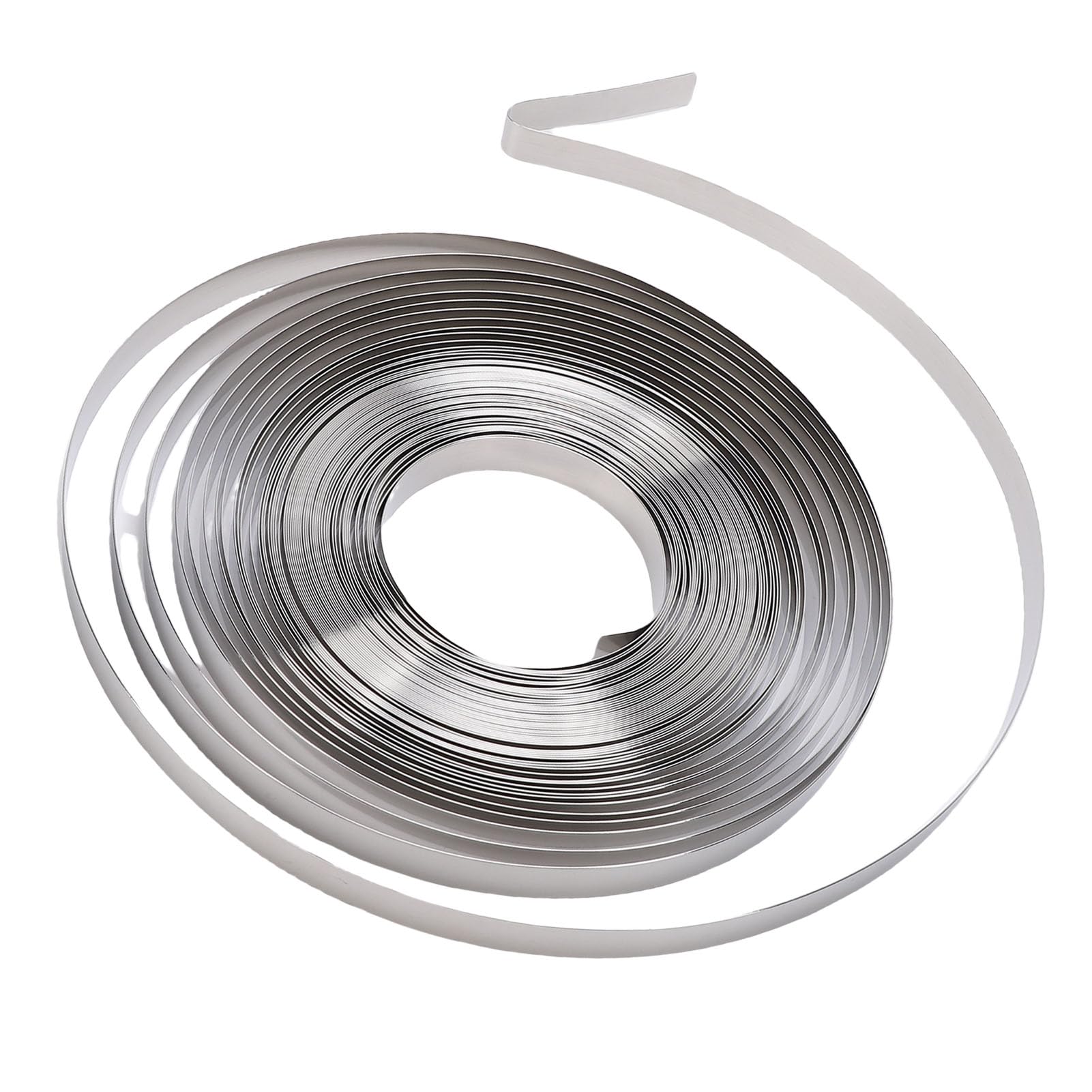 FILFEEL Edelstahl-Umreifungsband 100 Fuß × 3/4 Zoll × 0,03 Zoll – Robuste Metallbandrolle der Güteklasse 304 für Industrieverpackungen, Rohrbündelung und – 1700 Pfund Bruchfestigkeit