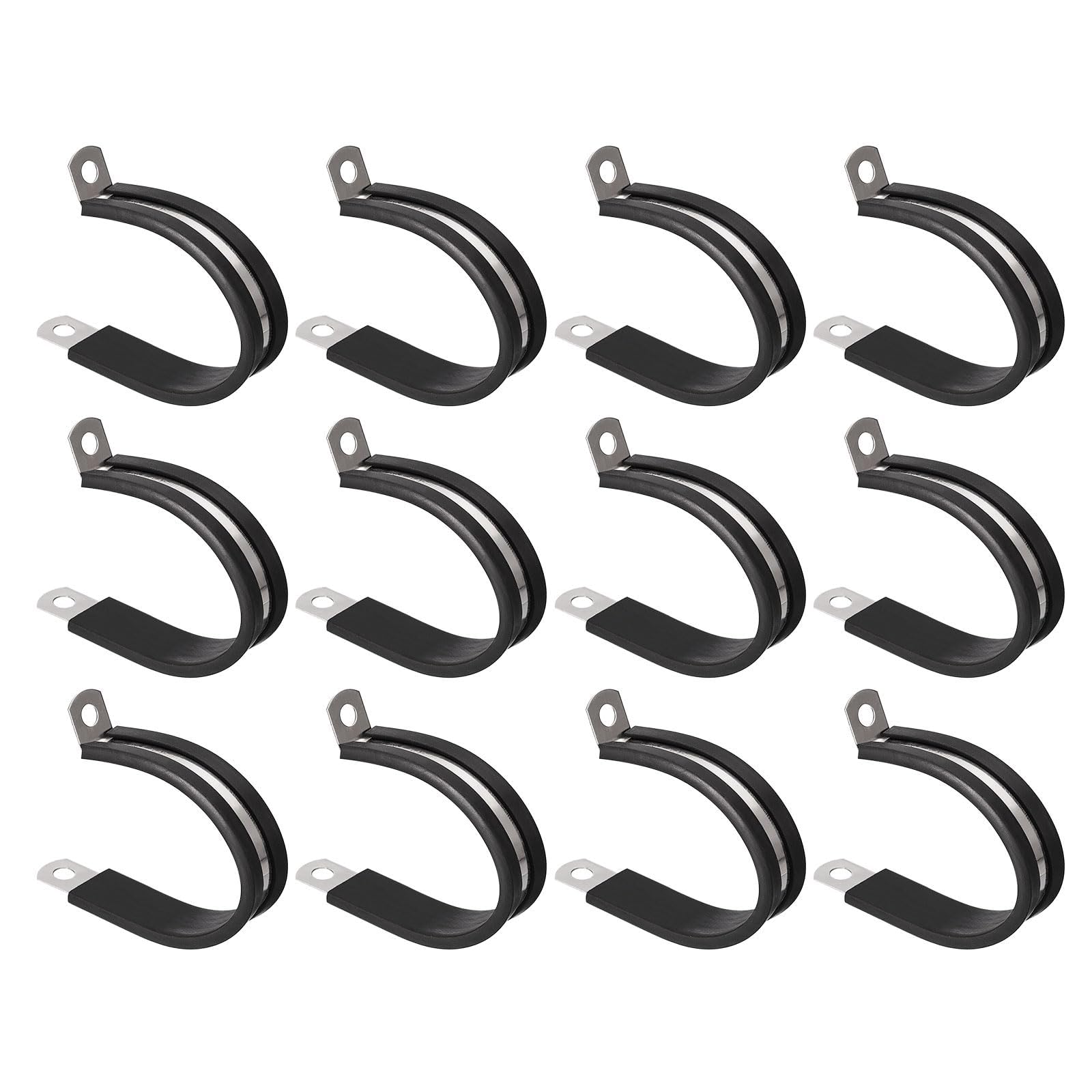 Unifizz 6Pcs 1-5/8 Inch(42mm) Cable Clamp