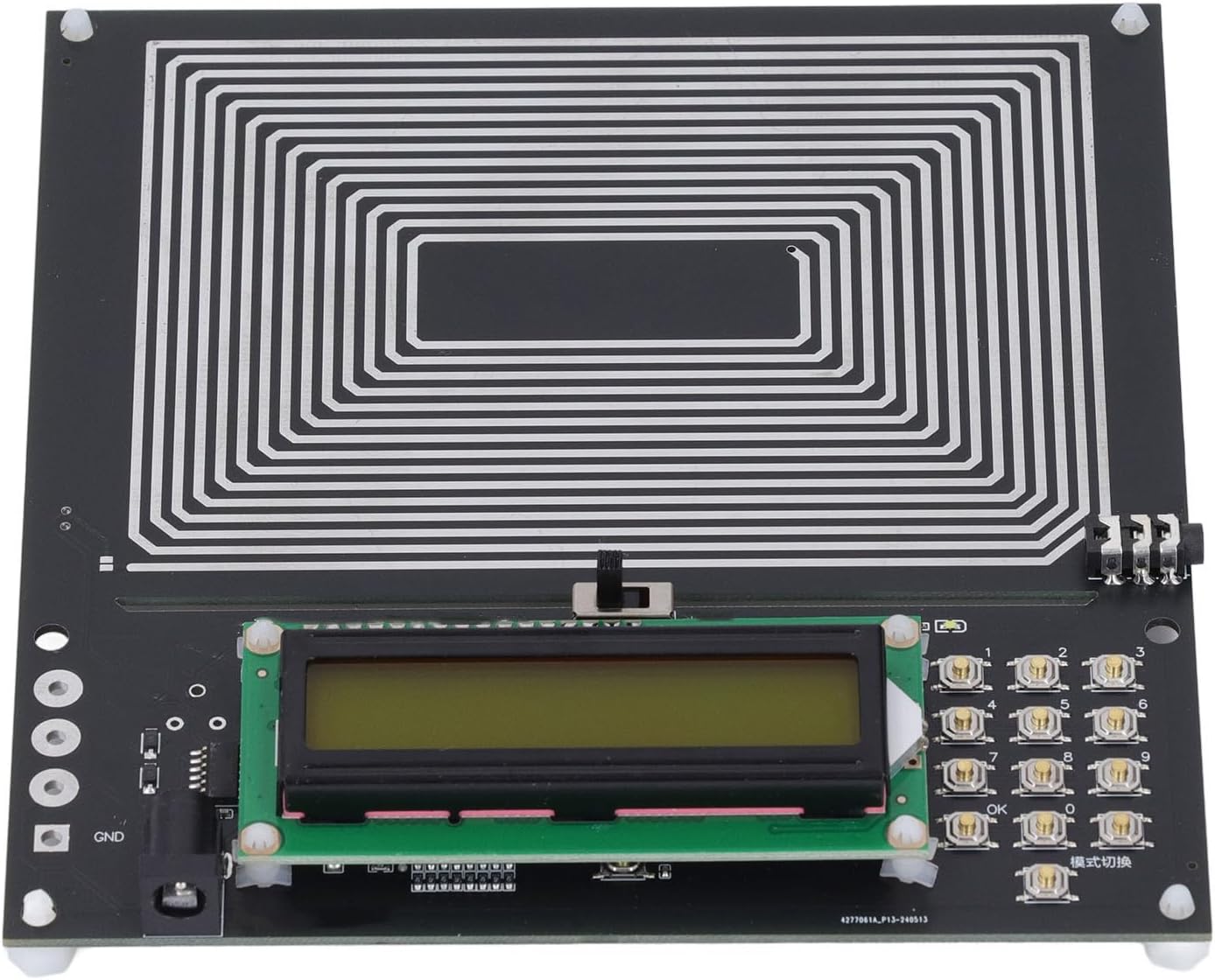 XUMIUZIY 7.83Hz Sine Wave Generator, 0.1 ‑ 30000Hz Adjustable Square Wave Resonator, Portable Inverted Square Wave Ultra Low Frequency Pulse Generator for Home Travel