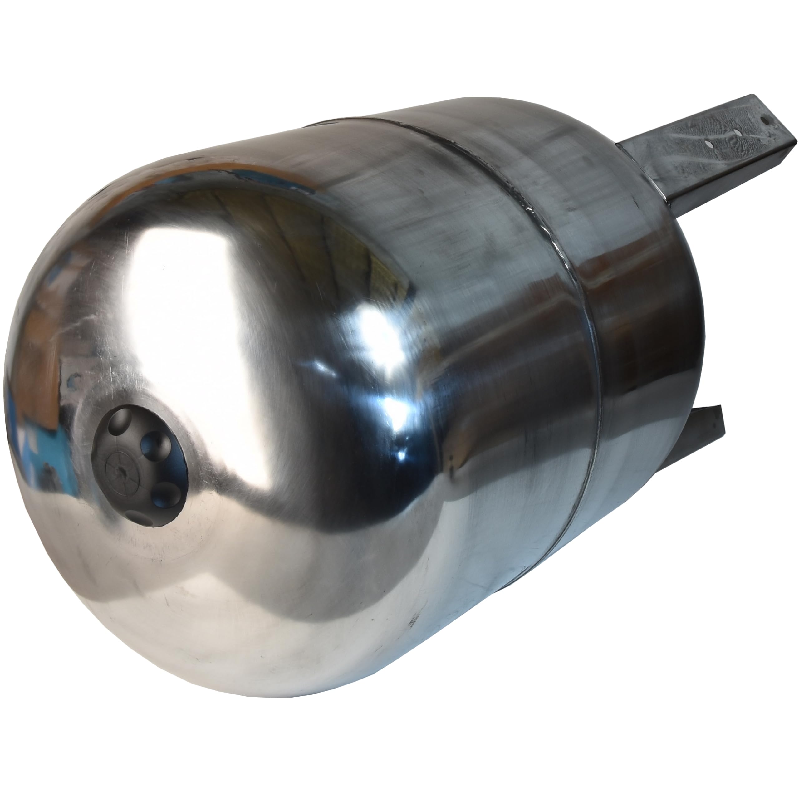 Serbatoio a Pressione 50L - per Impianti Idrici e Sistemi Autoclave - con Membrana EPDM - Vaso di Espansione per Pompa Domestica Pompa per Pozzo - Attacco da 1" - Acciaio INOX - Verticale 50 Litri
