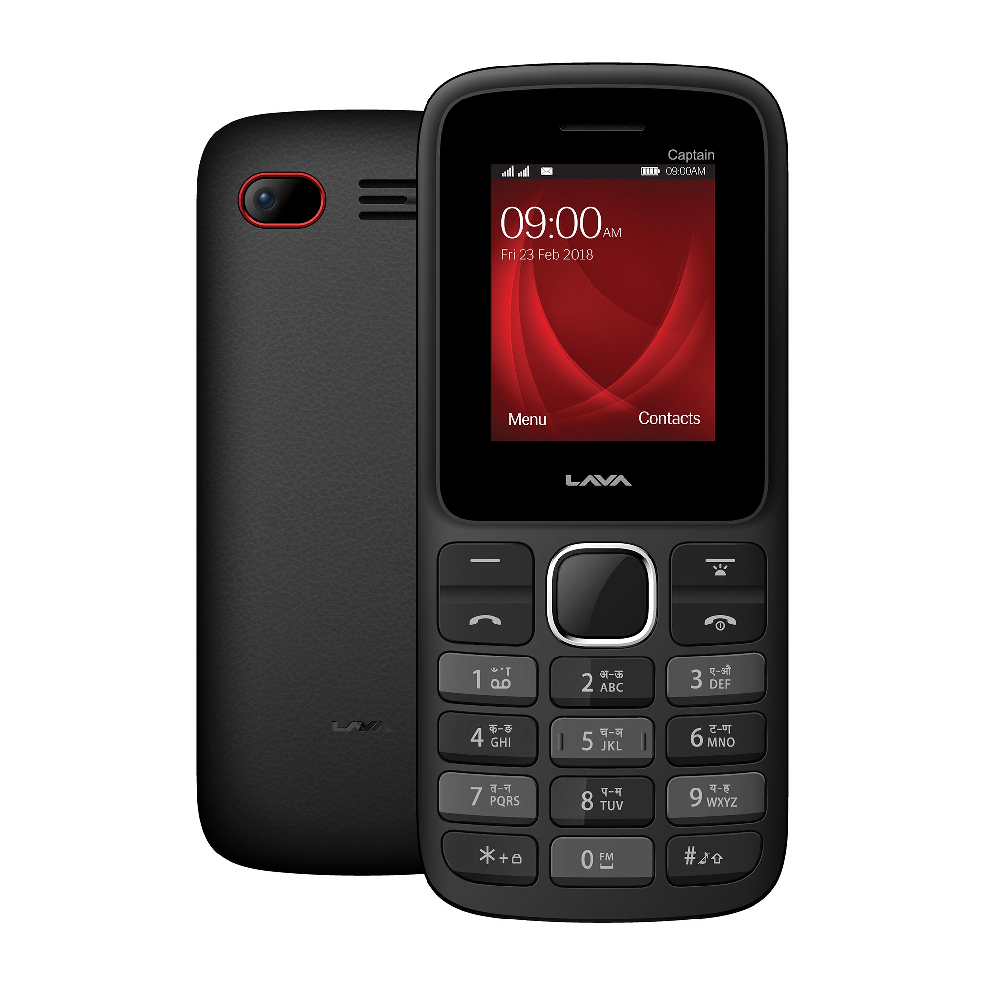 Lava Captain K2 (Black-Red) : Amazon.in: Electronics