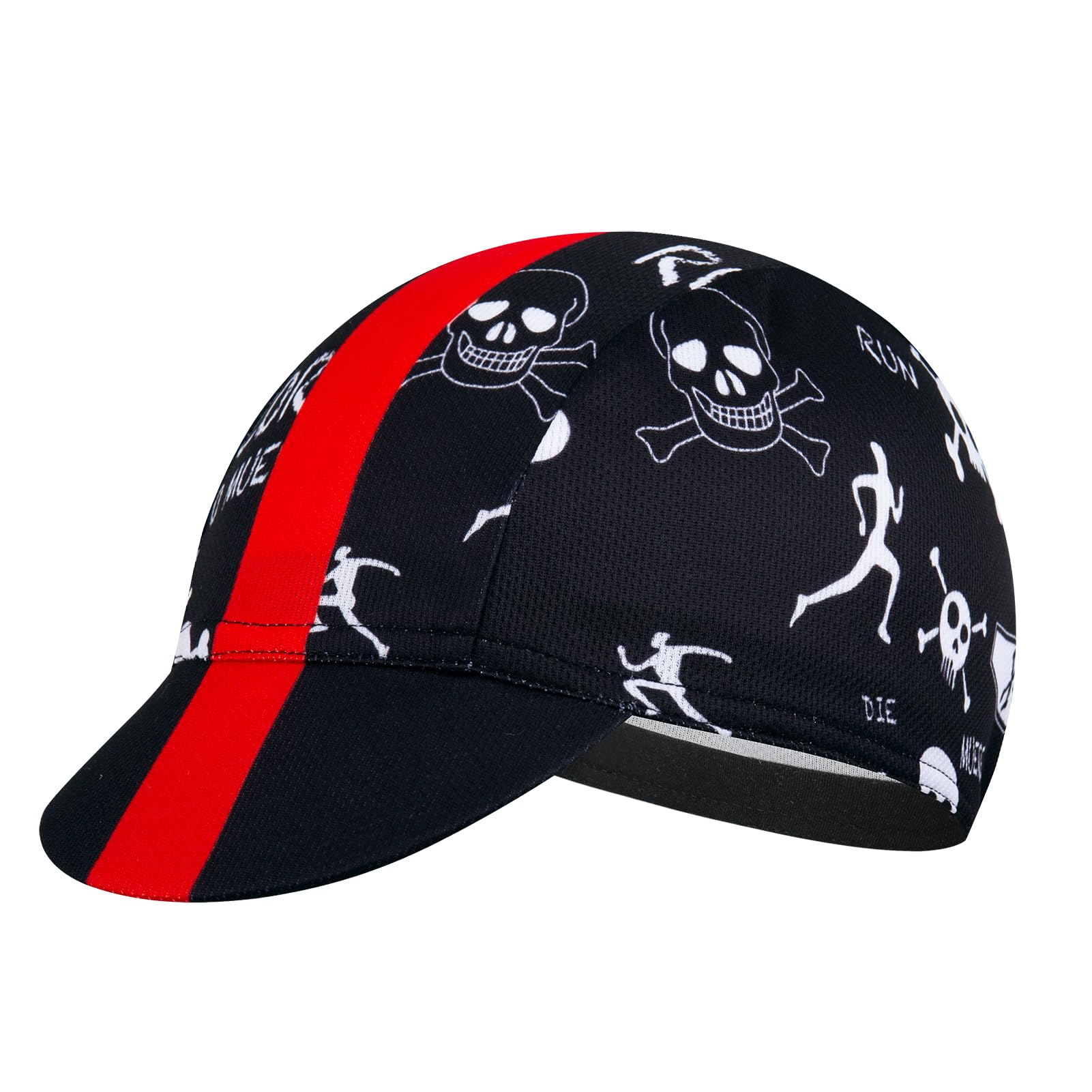 Gorra de ciclismo para hombre y mujer, sombrero de ciclismo debajo del casco, poliéster, transpirable, absorbe el sudor