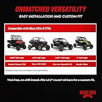 Vista 6 de Badass Moto Asas de agarre de barra antivuelco - Asas de agarre SXS, ATV y UTV