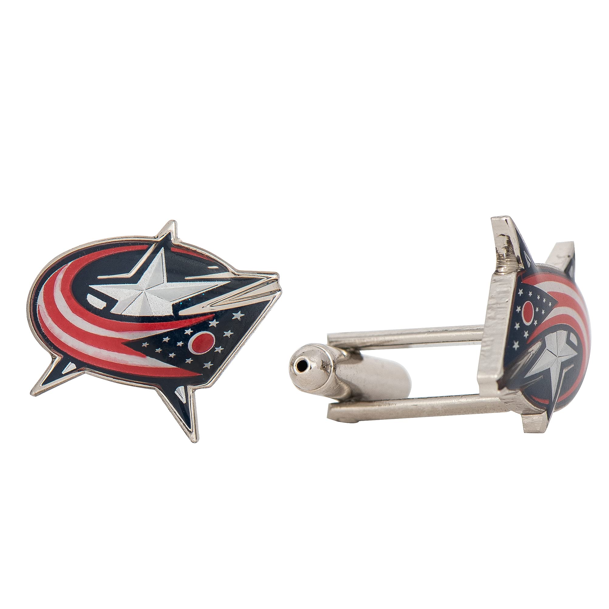 Desert Cactus Columbus Blue Jackets Cufflinks NHL Team Logo National Hockey League Formal Wear (Cufflinks)