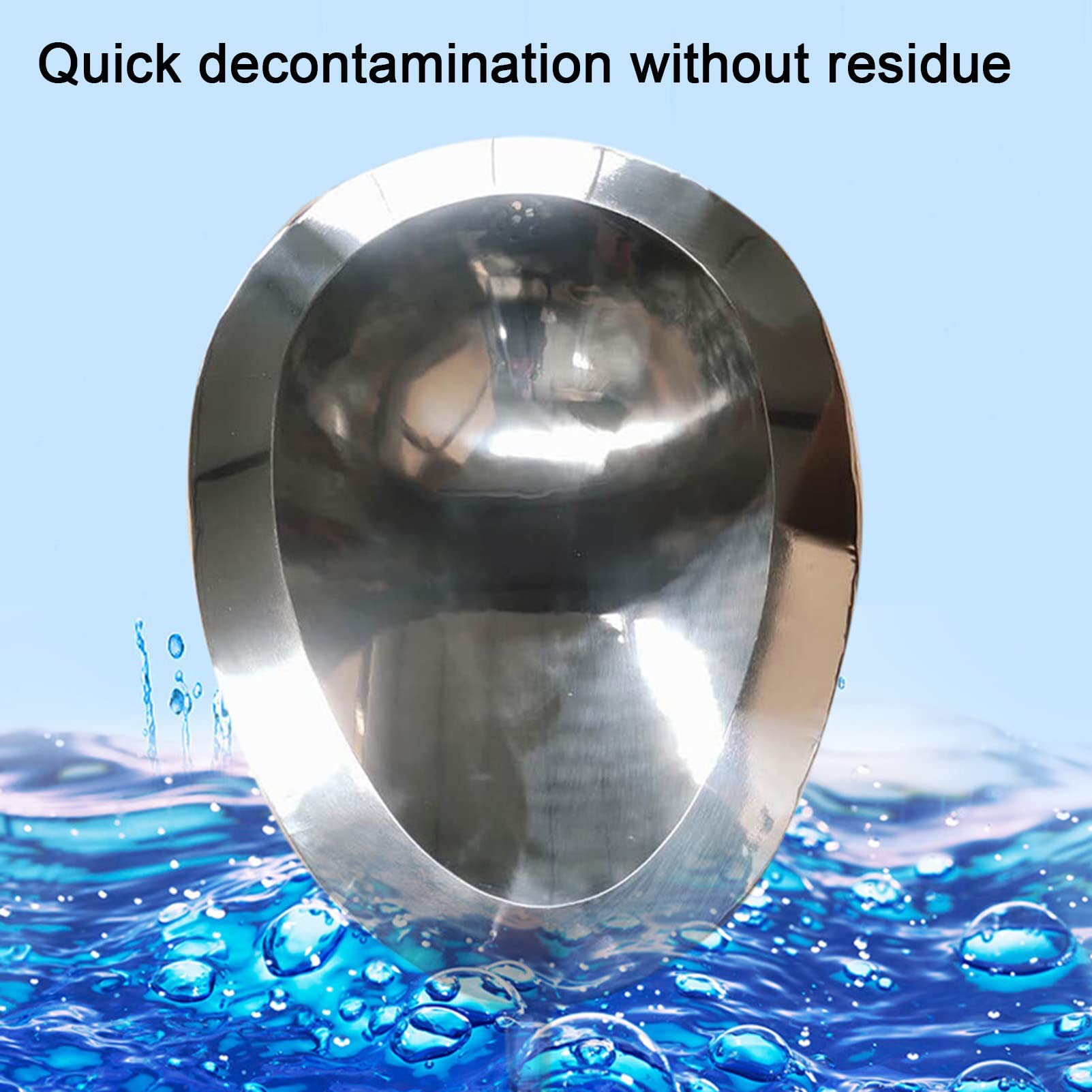 OTQEFTN Wall-Mounted Commercial Flushing urinals, Men's Public Toilet Stainless Steel urinals,Bathroom Urinal Funnel Toilet, Used in Bars, Hotels, Schools Small Drainage Toilets