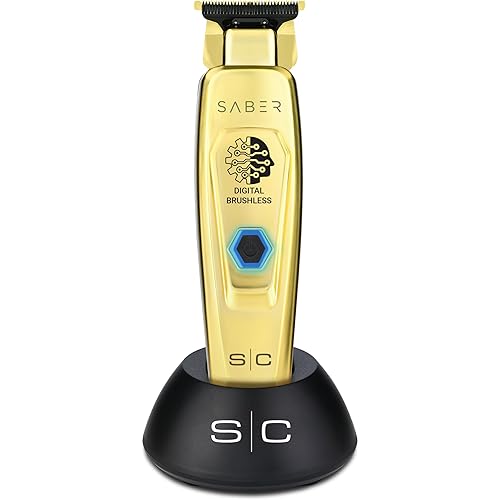 StyleCraft Saber and Precision Saber Professional Full Metal Body Digital Brushless Motor Cordless Hair Trimmers