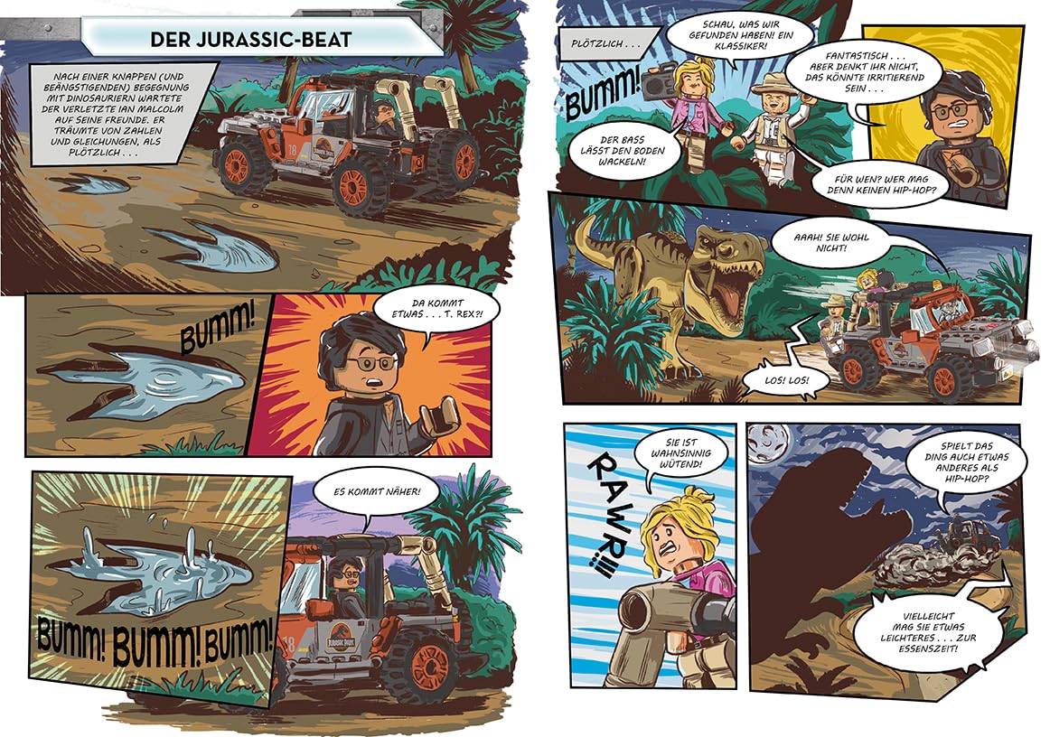 LEGO® Jurassic World™ - Rätselspaß mit Ian Malcom: mit Minifigur "Ian Malcom"