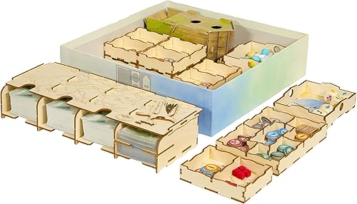 The Broken Token Organizador de juegos compatible con Wingspan