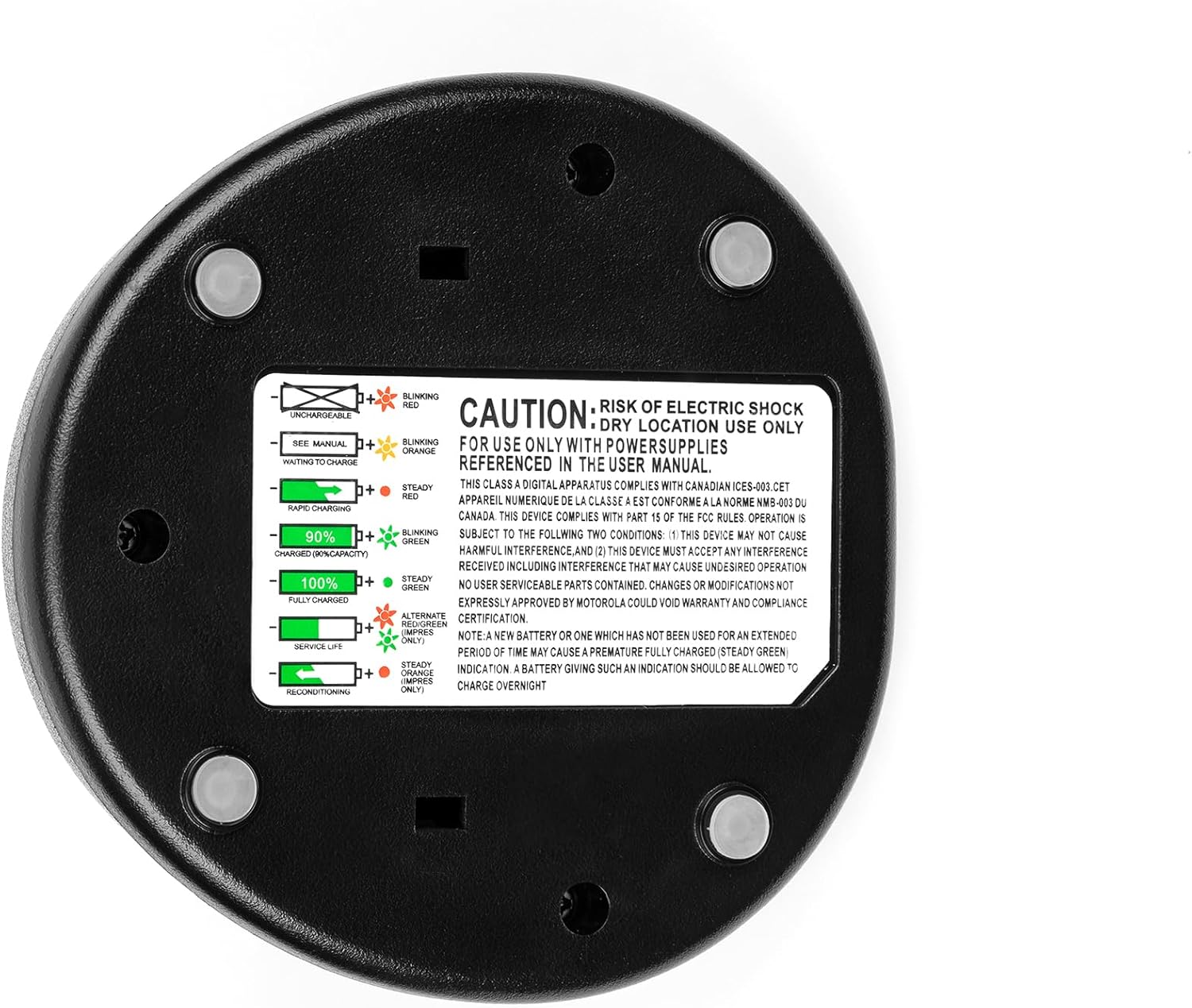 Fumei Smart Desktop Charger Compatible with Motorola CP150 CP200 CP040 PR400 GP3188 GP3688 - Image 6