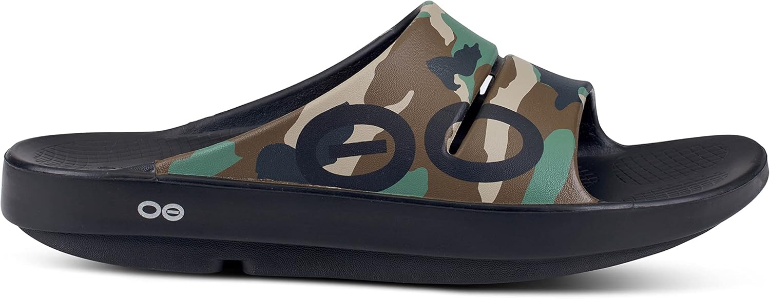 OOFOS Women's Unisex Ooriginal Thong Flip-Flop 14 Slate