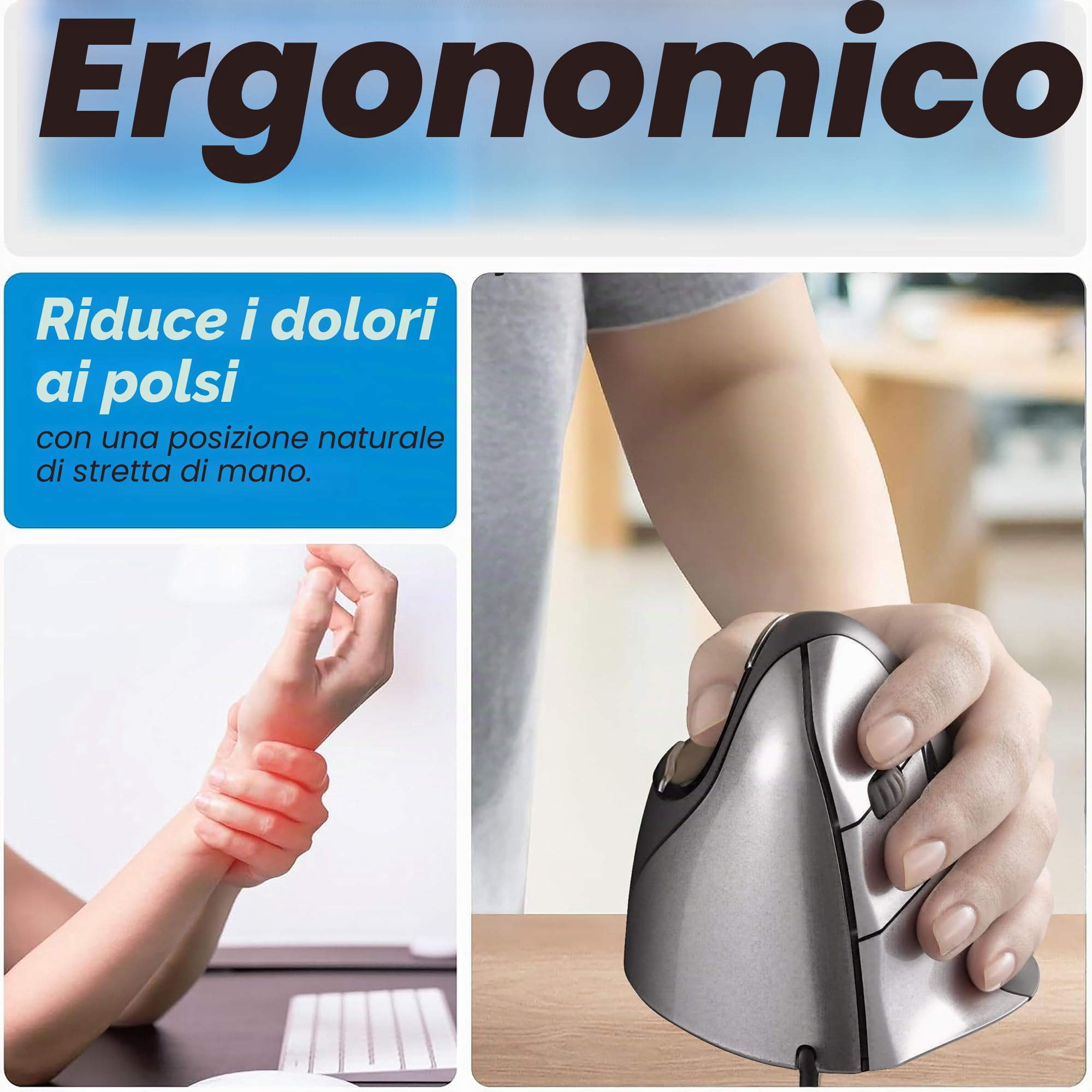 Evoluent VerticalMouse 4 Sinistro