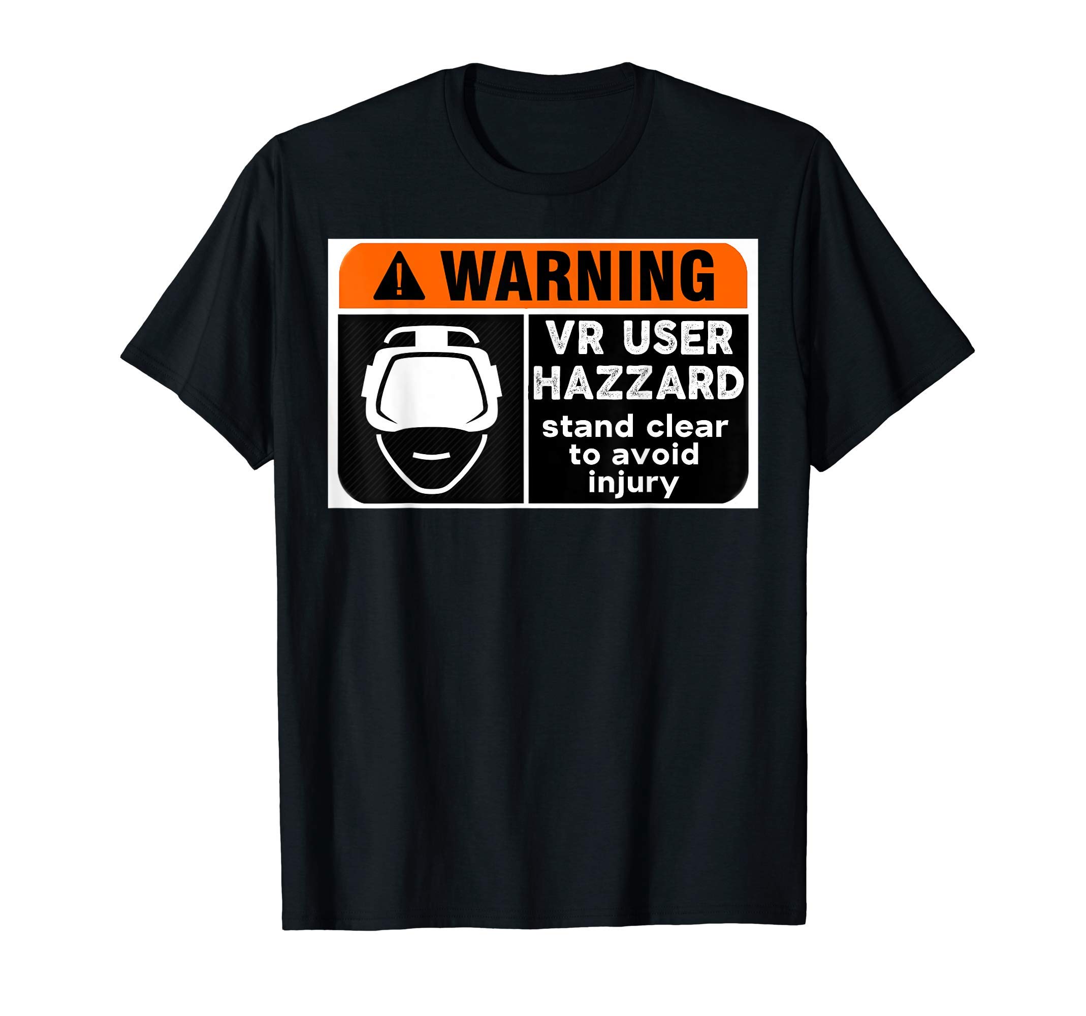 Vr Warning - Gaming Warning Sign - For Kids TeesVR Player -Virtual Reality User Hazard -Vr Player Set Gamer T-ShirtOEKO-TEX STANDARD 100