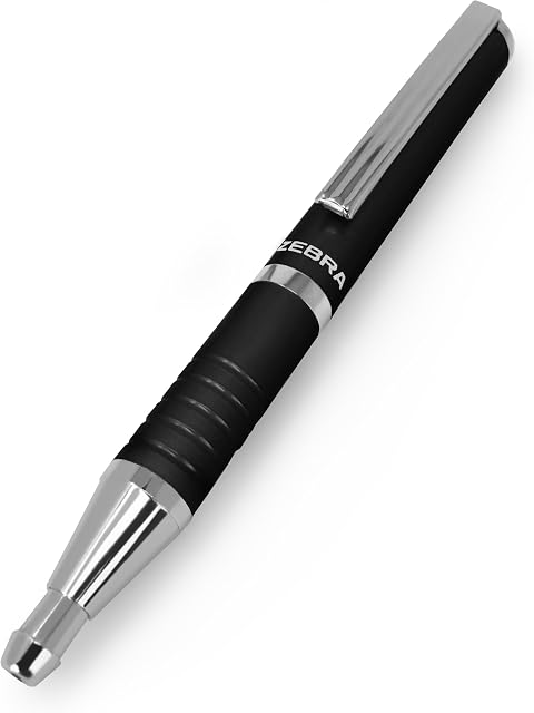 Zebra Expandz Ballpoint Pen  0.7mm  Black Ink  Black Barrel