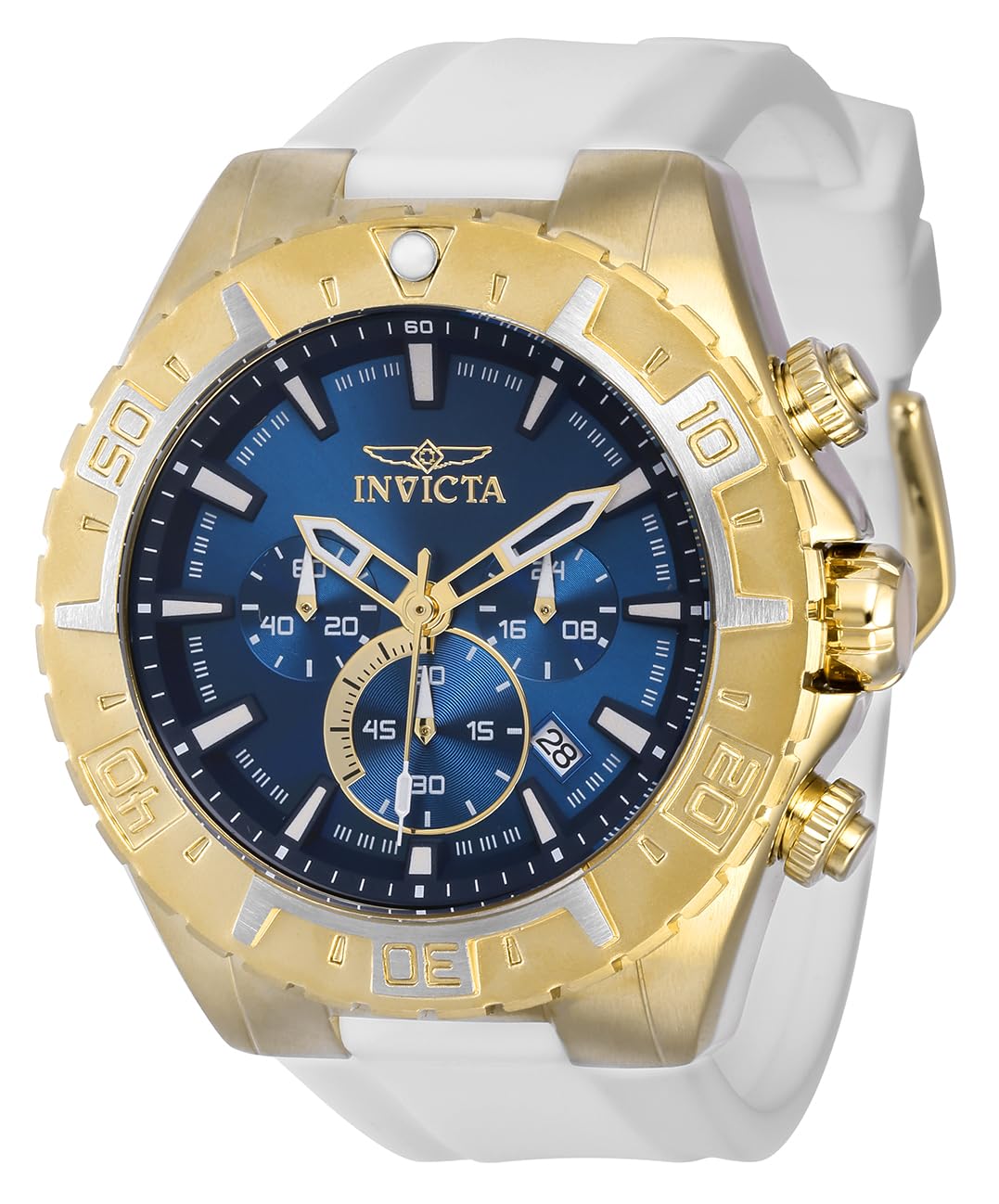 Invicta Aviator Edelstahl Herren Quarzuhrwerk - 49mm