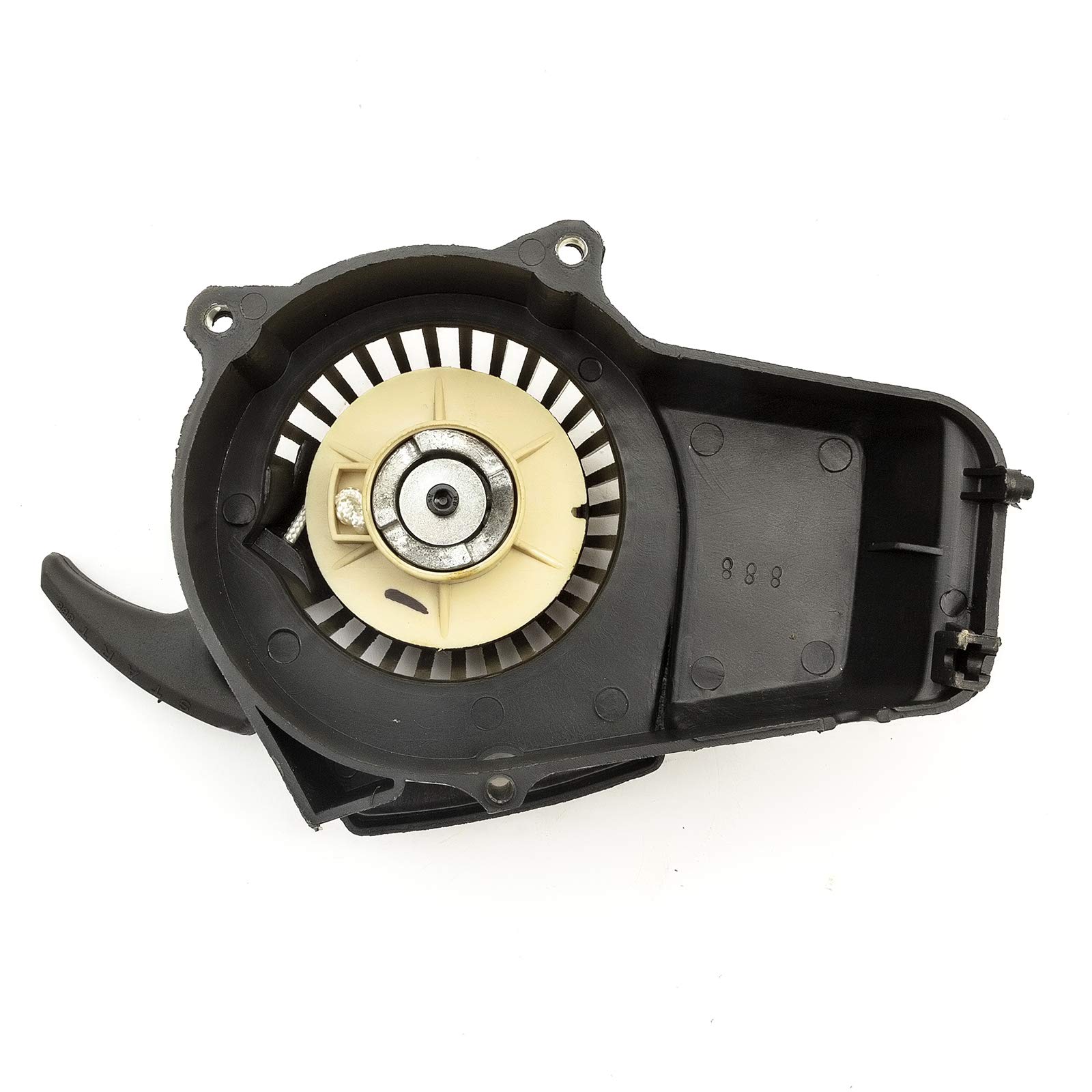 Black 47cc 49cc Mini Moto Pullstart Metal Pull Start Dirt Bike Minimoto Quad ATV