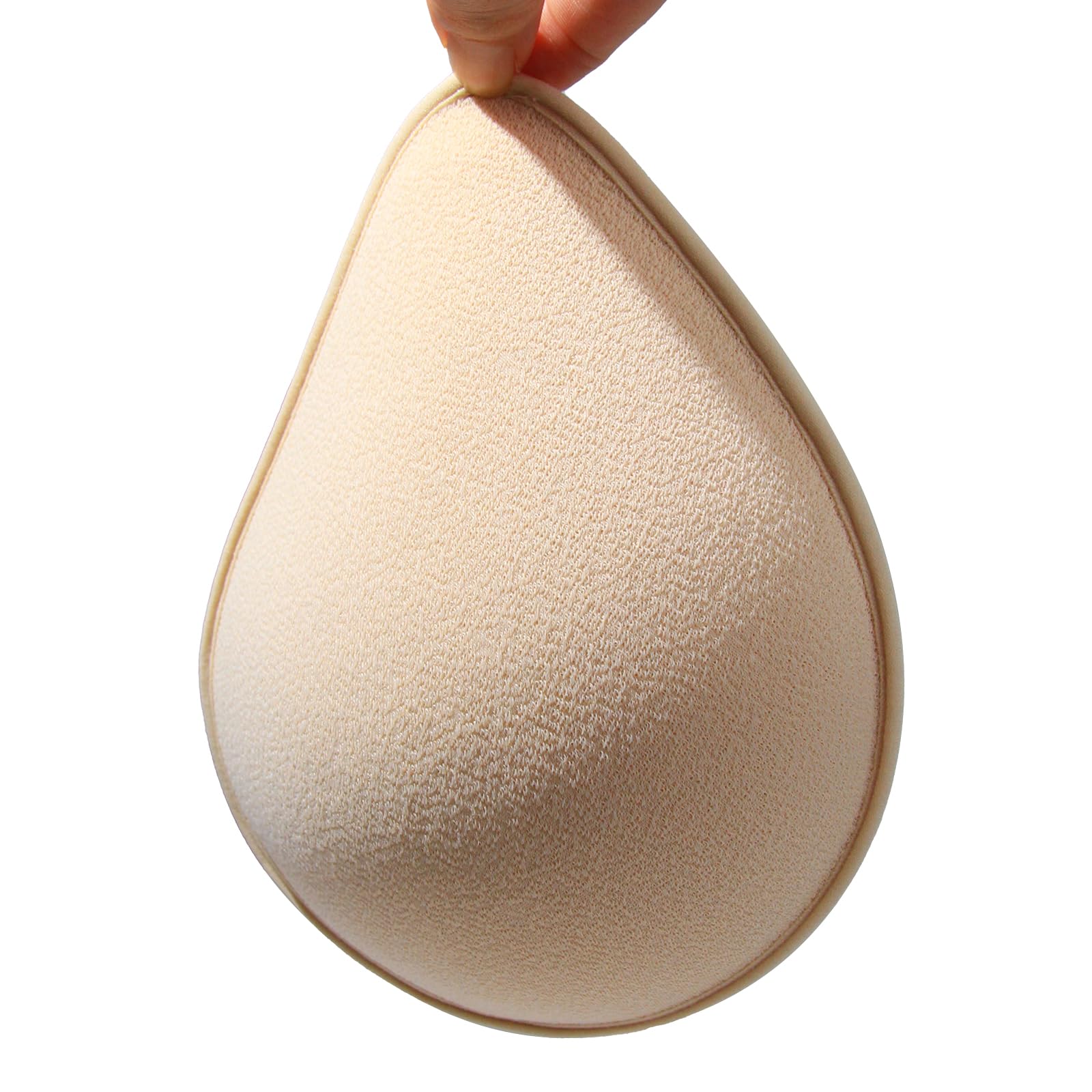 Mastektomie-Prothese für Frauen,Spiral Latex Brustprothese Atmungsaktiv Brustformen Brüste Pads BH-Einsatz-Einlagen Cup Lifter