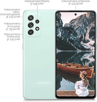 Samsung Galaxy A52s 5G 128 GB Awesome Mint Dual SIM EU