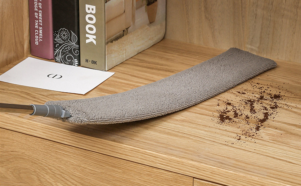 Nettoyeur De Poussière Rétractable, Plumeau Manuel En Microfibre