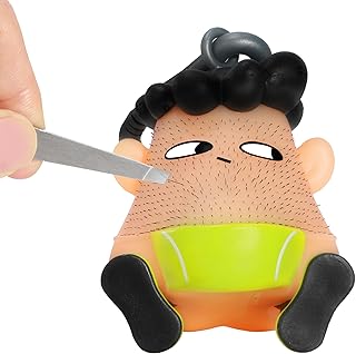 Picking Anxiety Toy- Pimple Popper Skin Picking Toy- Trichotillomania Fidget Toy- Hair Pluck Picking Fidget for Kids Adults Stress Relief