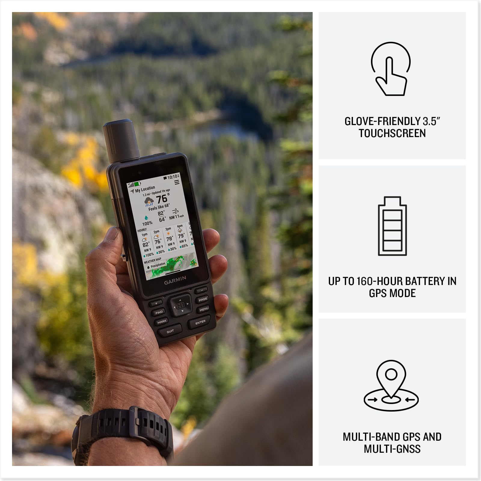 Amazon.co.jp: Garmin GPSMAP H1、プレミアムGPSハンドヘルド 
