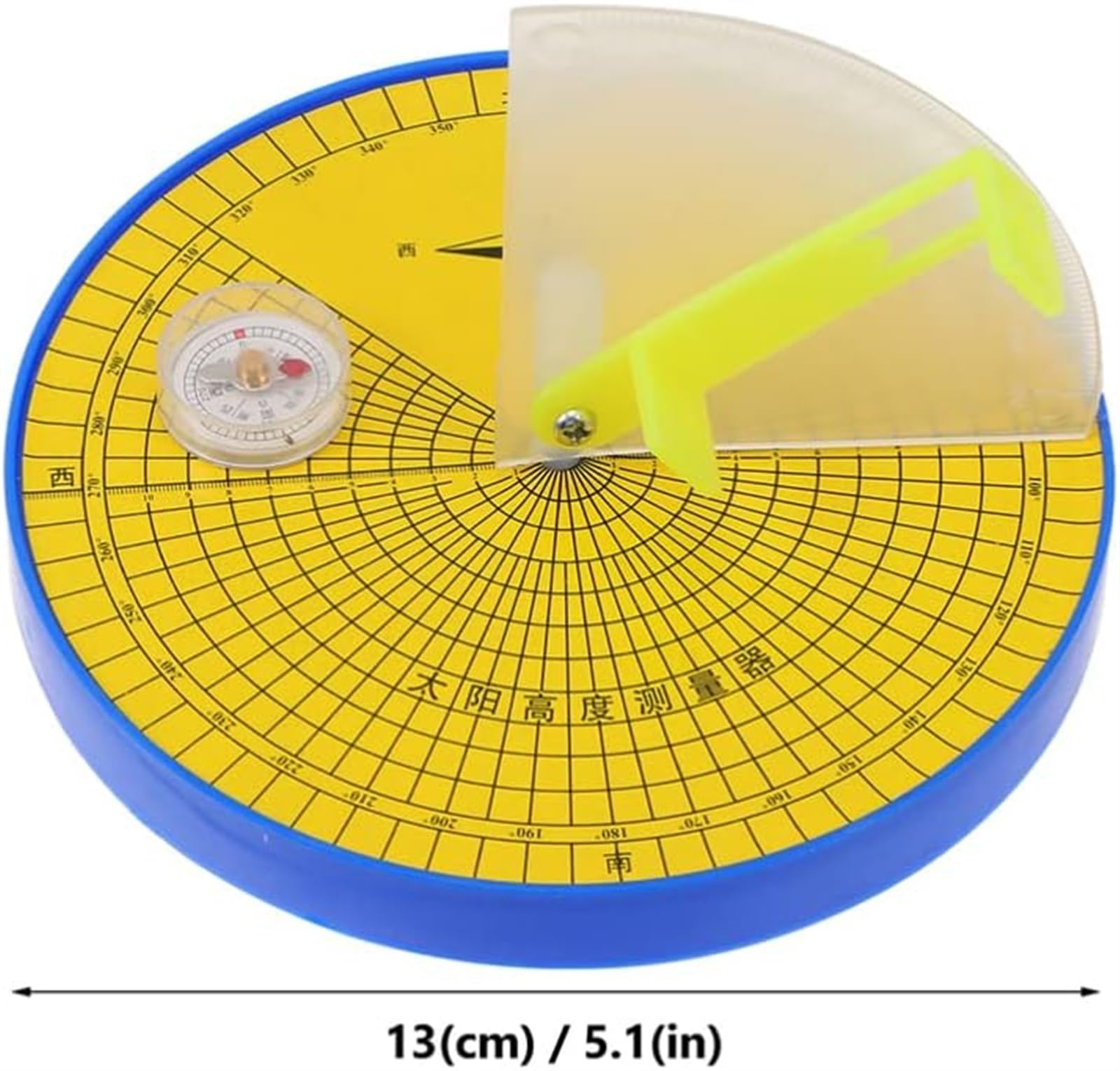 Altimètre Solaire 3 Pièces, Démonstration D'Enseignement De La Physique, Instrument Scientifique Et Éducatif, Équipement D'Expérimentation Scientifique, Outil De Mesure De La Haute