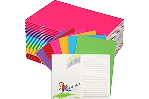 Gueevin 30 Pcs Kids Blank Notebooks Classic Colors