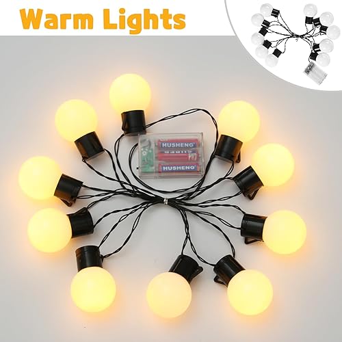 Miniatura 6 de Números iluminados de marquesina de 3 pies, números de mosaico grandes para marco de globos, letras iluminadas de marquesina para decoraciones de