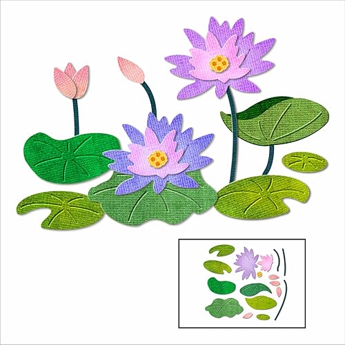 Miniatura 10 de Troqueles de corte de metal para fiesta de cumpleaños para hacer tarjetas, plantillas de kit de troqueles en relieve de papel, suministros de