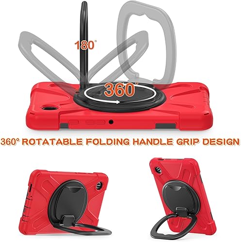 Miniatura 174 de Funda resistente para Galaxy Tab S10 Ultra 2024/S9 Ultra 2023/S8 Ultra 2022, funda híbrida resistente con soporte para bolígrafo S, funda a prueba