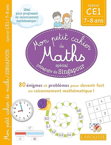 Mon petit cahier de maths - méthode de Singapour Spécial CE1