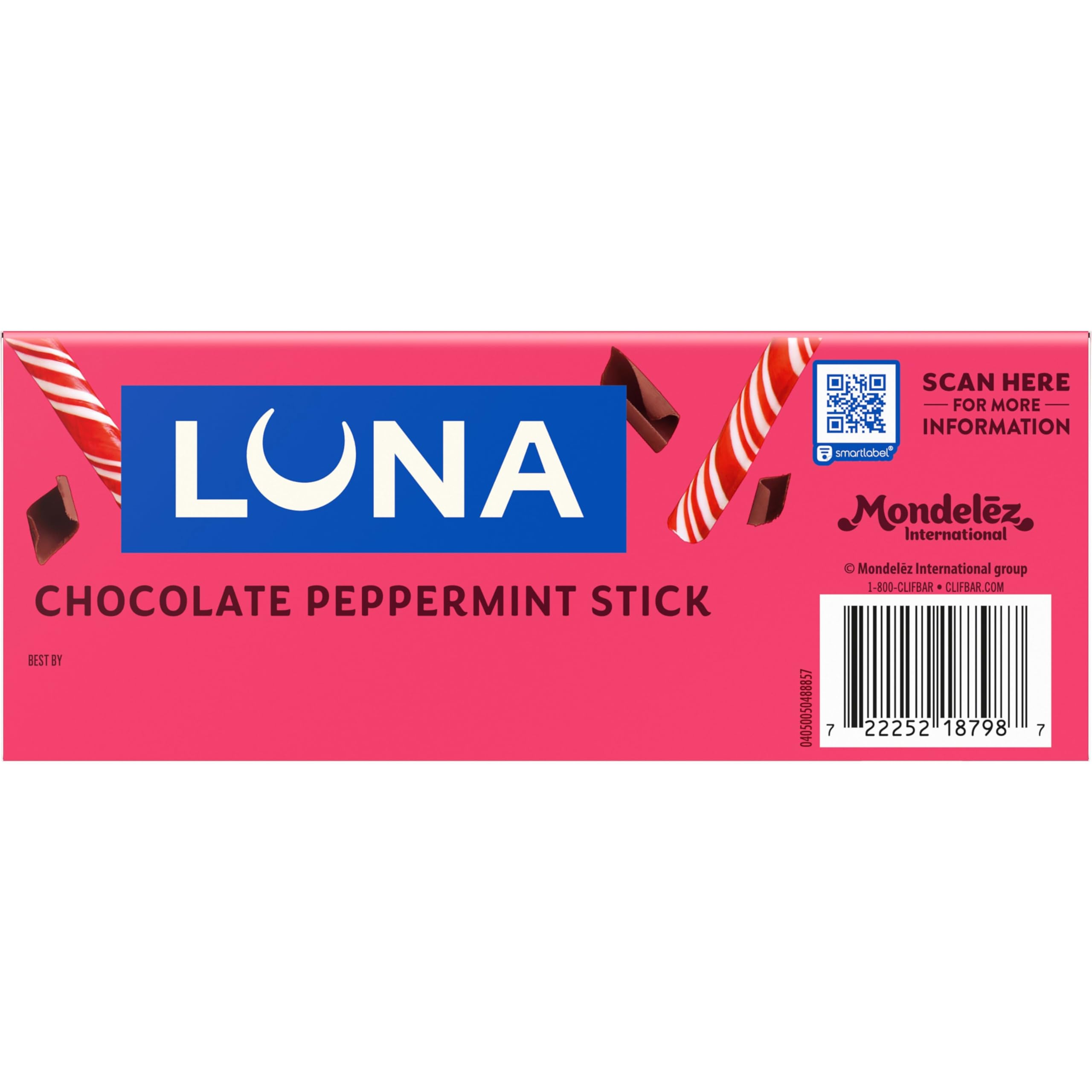 LUNA Bar Chocolate Peppermint Stick, Gluten Free Snack Bars, 12ct — Amazon image 12