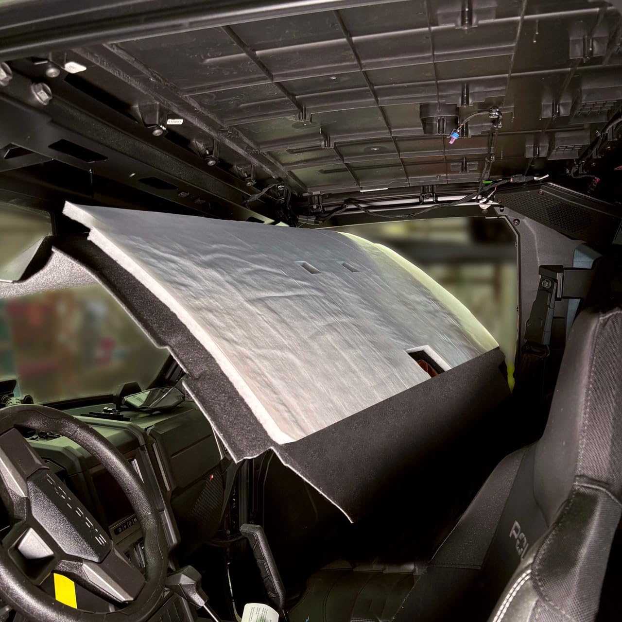 Design Engineering Roof Insulation Kit for Polaris Xpedition 4-Door (2024–2026) | UTV Thermal & Sound Deadening Roof Liner | Heat & Noise Reduction