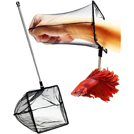 ZHIQIN Small Pond Net For Cleaning - Stainless Telescopic 17