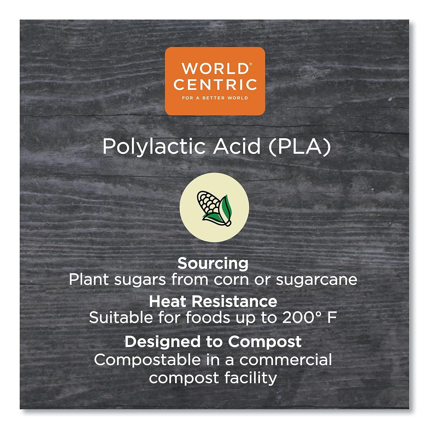 World Centric PLA Lids for Fiber Cups, 3.1