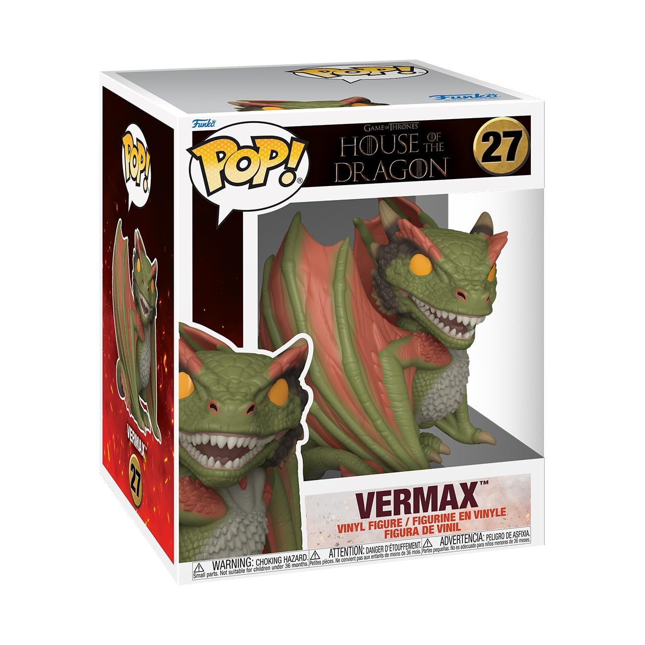 Amazon.com: Funko Pop Super: House of The Dragon – Vermax
