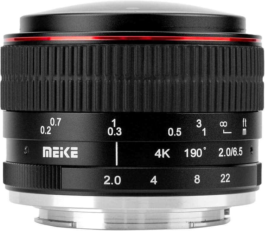 Amazon.com : Meike 6.5mm f2.0 Ultra Wide Fisheye Lens Circular