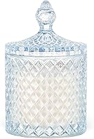 Vista 1 de Vela perfumada de citronela y jengibre, cera de soja natural 14.8, velas grandes con mecha de madera para el hogar, 70 horas de tiempo