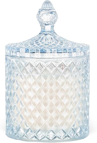 Vela perfumada de citronela y jengibre, cera de soja natural 14.8, velas grandes con mecha de madera para el hogar, 70 horas de tiempo de