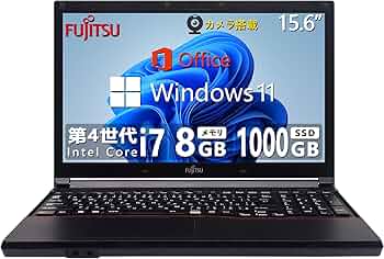 早い者勝ち！美品＆Win11＆バッテリー４時間半！LIFEBOOKノートパソコン Amazon.co.jp: 【整備済み品】 富士通 ノートパソコン FMVシリーズ