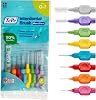 TePe Interdental brush mixed ISO size 0-7 0.4-1.3 mm 1 x 8 interdental brush for easy and deep cleaning of gaps between teeth