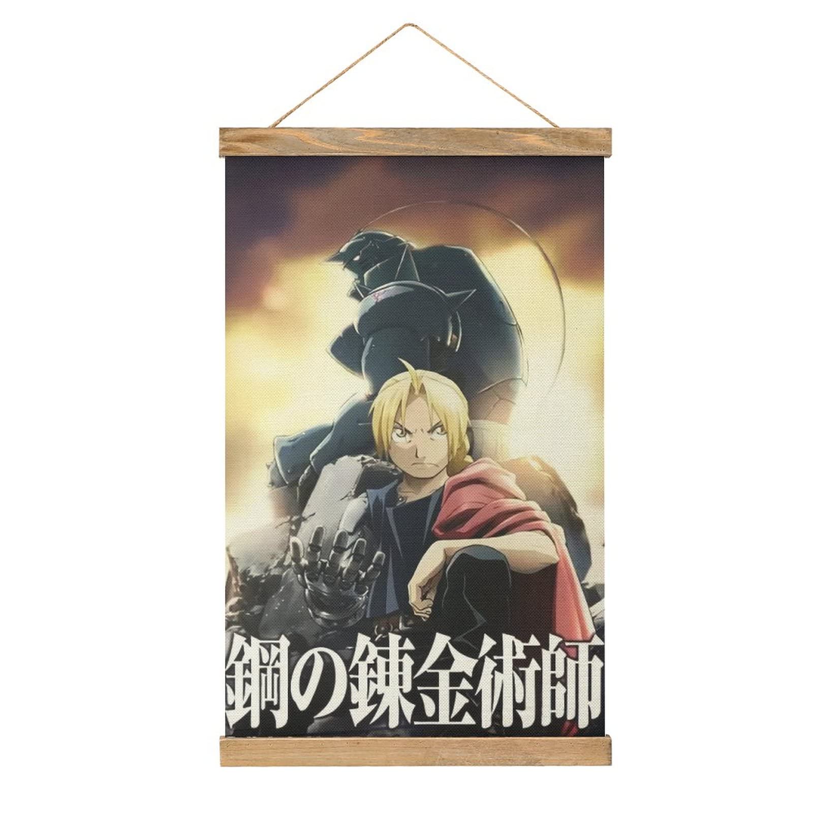 Amazon.co.jp: 鋼の錬金術師ポスターフレーム スクロールポスター
