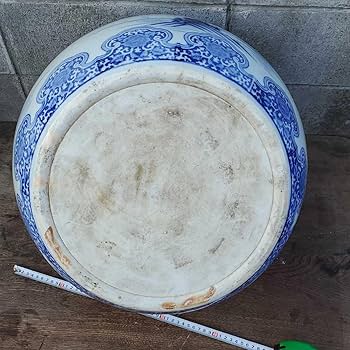Amazon.co.jp: 直径46cm陶磁器伊万里有田焼染付け山水紋火鉢検索