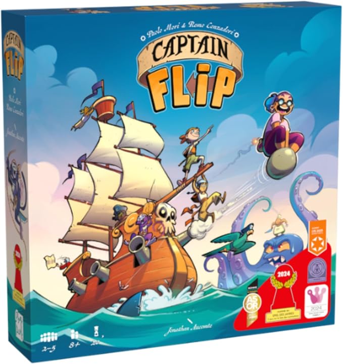 Caja de Captain Flip: recluta tu tripulación