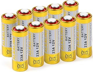 SuperPower A23 23A 8LR23 21/23 GP23 MN21 23GA Battery 12V Alkaline Battery (10 Batteries)