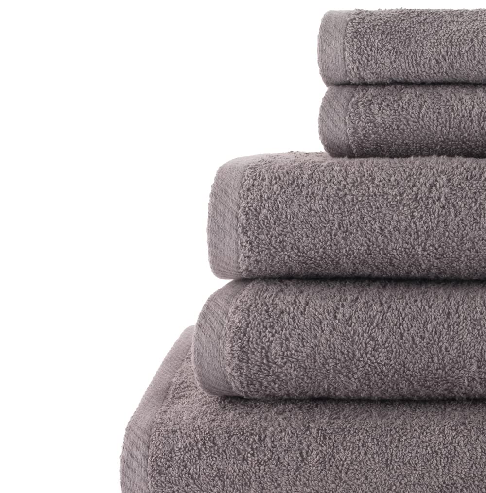 Top Towel - Plus - Set di Asciugamani da Bagno 100% Cotone: 2 da Bidet/Viso, 2 da Lavabo/Mani, 2 da Doccia