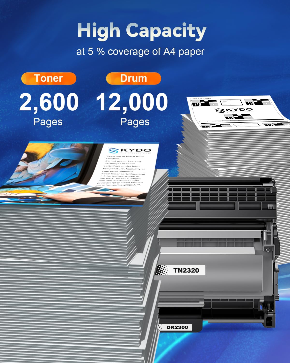 TN2320 Toner + DR2300 Tamburo compatibile con Brother TN2310 Toner DR-2300 Tamburo per Brother MFC-L2700DW MFC-L2700DN MFC-L2720DW MFC-L2740DW HL-L2340DW HL-L2300D HL-L2360DN DCP-L2520DW DCP-L2500D